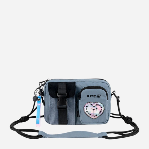 Дитяча сумка для дівчаток Kite Education teens K25-2522-3 Сіра (4063276205117) - Фото 1 Дитяча сумка для дівчаток Kite Education teens K25-2522-3 Сіра (4063276205117) - зображення 1