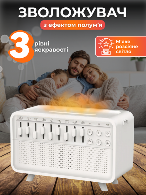 Портативна колонка JoyPro SleepMac 3W White (1092-5rz) - зображення 9