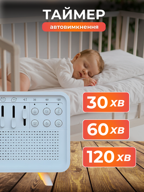 Портативна колонка JoyPro SleepMac 3W White (1092-5rz) - зображення 6