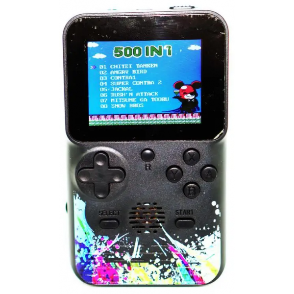 Приставка ігрова з джойстиком 500 ігор Handheld Game Boy G620 - изображение 8