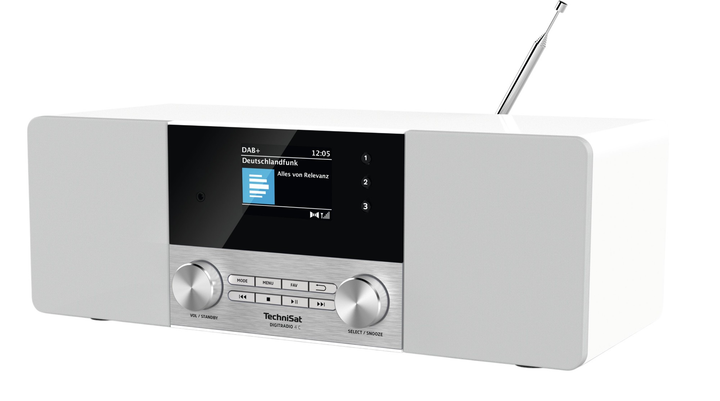 Радіо TechniSat DIGITRADIO 4 C White (0001/3937) - зображення 3