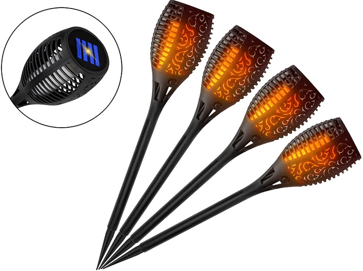 Lampa solarna LED pochodnia Blow 67-498 - obraz 2