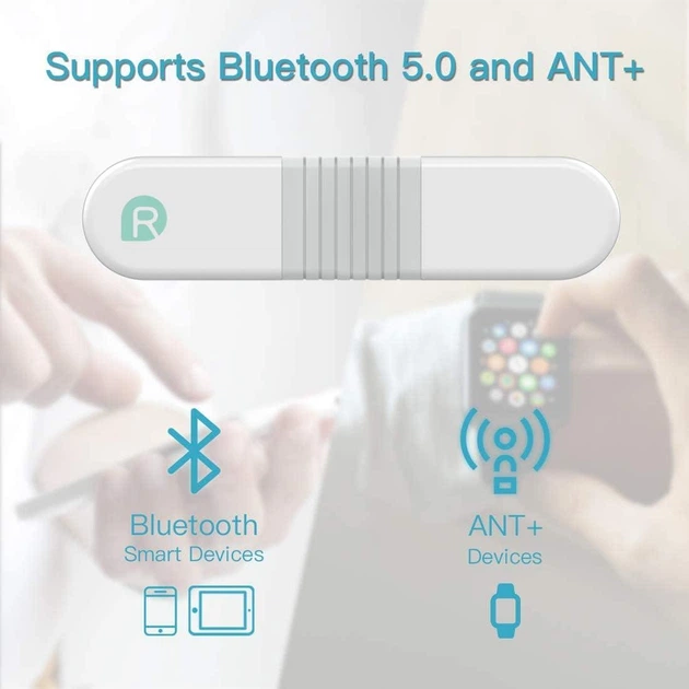 Пульсометр Wellue VisualBeat з ЕКГ Bluetooth ANT+ нагрудний - изображение 2