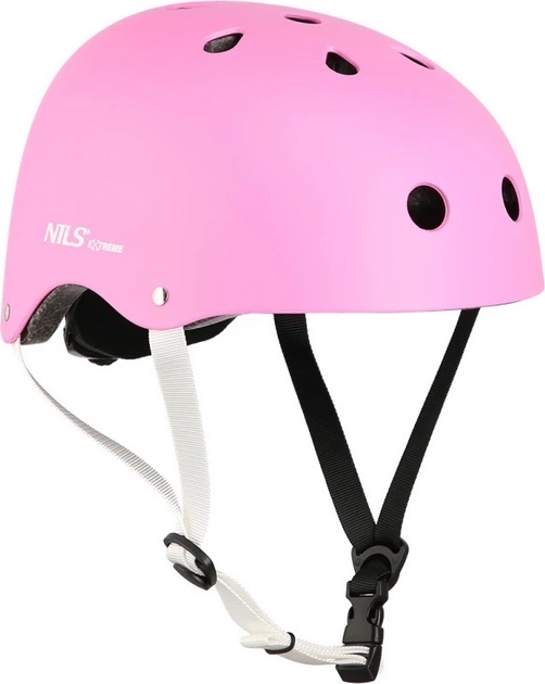 Шолом Nils EXTREME MTW001 L 58-61 см Рожевий 16-70-316 (5907695520415) - зображення 1