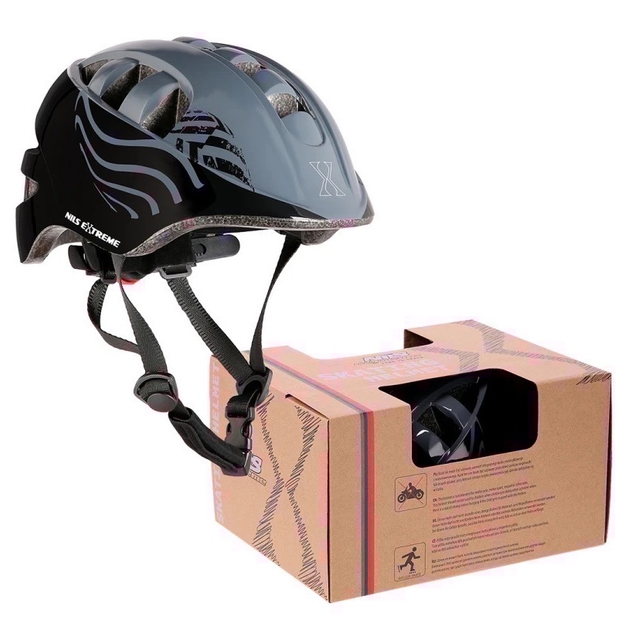 Шолом Nils EXTREME MTW08 XS 48-52 см Чорний 16-70-144 (5907695503524) - зображення 8