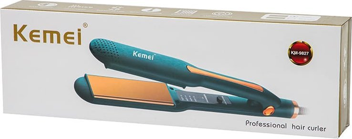 Випрямляч для волосся Kemei KM-9827 (44-474#) - зображення 4