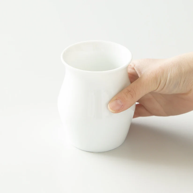 Керамічна чашка Origami Sensory Flavor Cup біла 360 мл (4536058761977) - зображення 4
