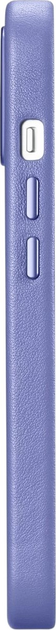Панель iCarer Real Cowhide Premium Leather Magsafe для Apple iPhone 14 Plus Light Purple (WMI14220707-LP) - зображення 12