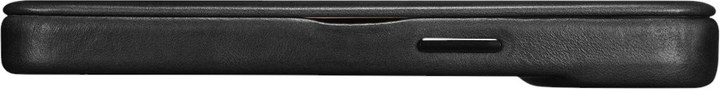 Чохол-книжка iCarer Curved Edge Oil Wax Real Leather Folio Case для Apple iPhone 14 Plus Black (AKI14220707-BK) - зображення 13