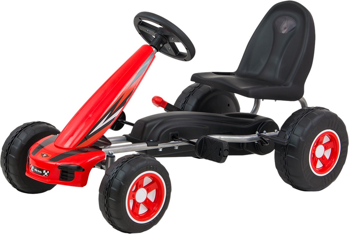 Gokart na pedały Milly Mally Viper Red 3126 (5901761125825) - obraz 1