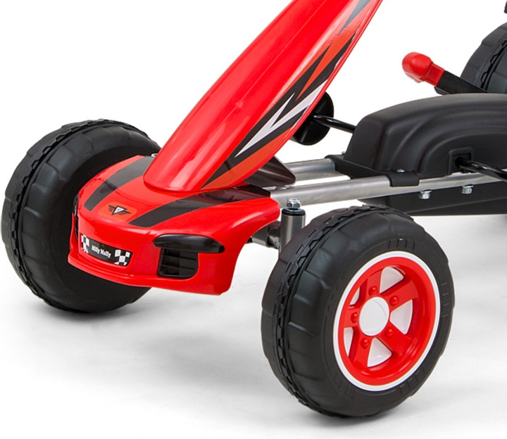 Gokart na pedały Milly Mally Viper Red 3126 (5901761125825) - obraz 2