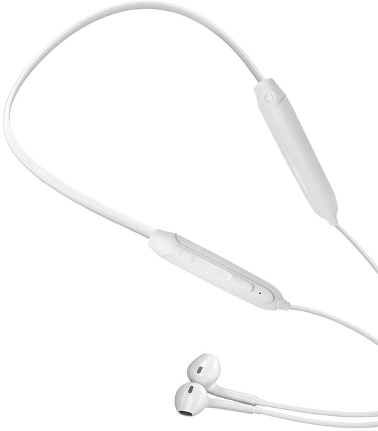 Навушники Dudao Magnetic In-Ear Bluetooth White (6973687241445) - зображення 2