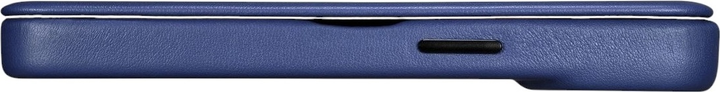 Etui z klapką iCarer Curved Edge Real Cowhide Premium Leather Folio Case do Apple iPhone 14 Plus Blue (WMI14220715-BU) - obraz 13