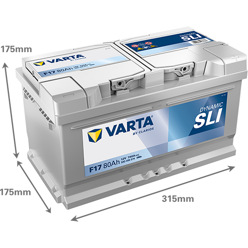 Автомобильный аккумулятор Varta Blue Dynamic 80АН Ев (-/+) F17 (740EN) (580406074) - изображение 4