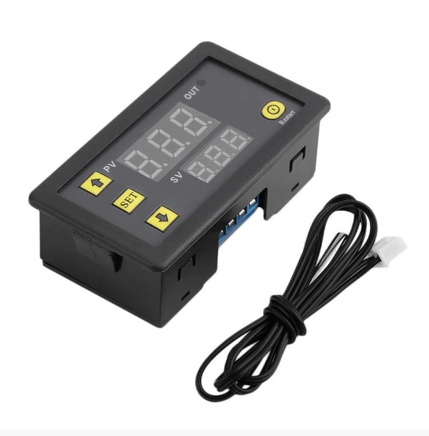 Терморегулятор цифровий, термостат із реле W3230 220v - зображення 4