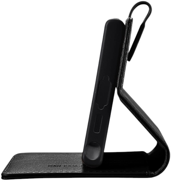 Etui z klapką iCarer Wallet Case do Samsung Galaxy S23 Ultra Black (6975092688297) - obraz 4