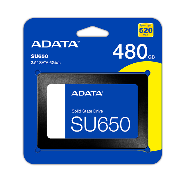 SSD ADATA Ultimate SU650, 480GB, 2.5", SATA III, 3D NAND TLC - изображение 5