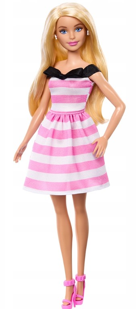Lalka Barbie Fashionistas 65th Anniversary Blond HTH66 (0194735190737) - obraz 3