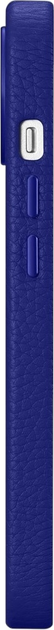 Etui iCarer Litchi Premium Leather Magsafe Back Case do Apple iPhone 14 Dark Blue (WMI14220709-DB) - obraz 13