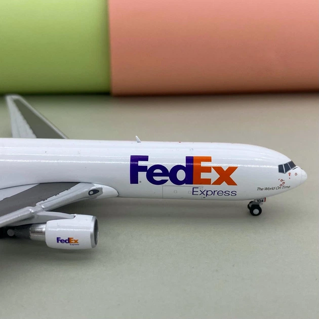 FedEX ダイキャストモデル Gemini Jets MD-10 MD-10 1:400 Diecast Model - GeminiJets GJ-GJFDX1150