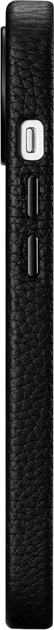 Панель iCarer Litchi Premium Leather Magsafe Back Case для Apple iPhone 14 Black (WMI14220709-BK) - зображення 11