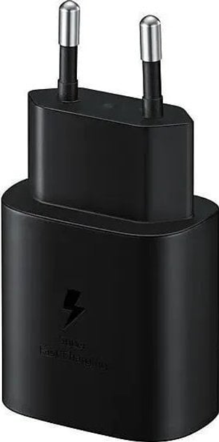Ładowarka sieciowa Samsung EP-TA800EBE USB-C 25 W Black (8596311096440) - obraz 2