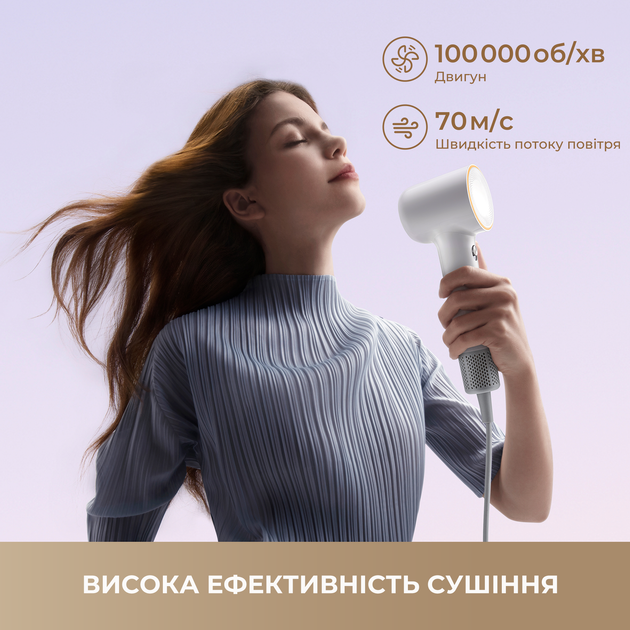Компактный дорожный фен Dreame Hair MINI Pink (AHG11AP) - изображение 4