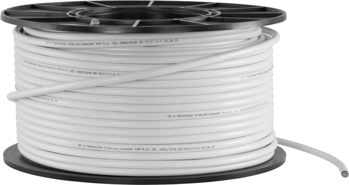 Коаксіальний кабель TechniSat COAXSAT 140-4.6 100 м (0002/3106) - зображення 1