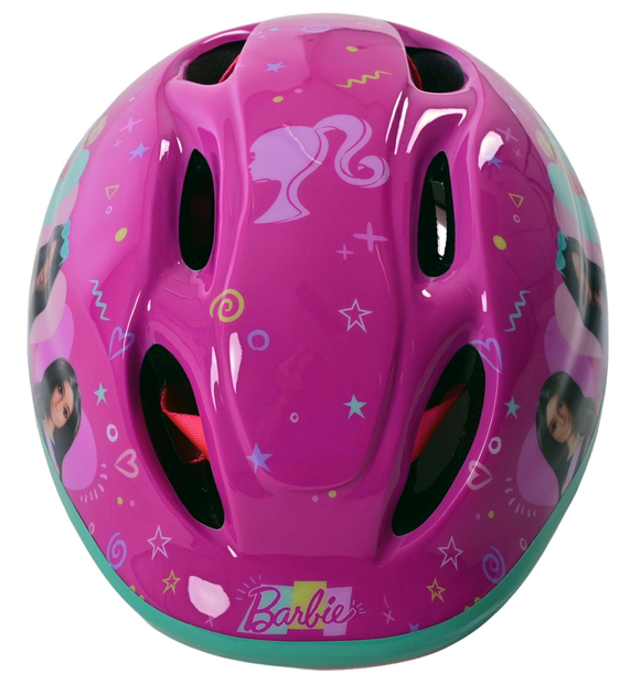 Kask rowerowy dziecięcy Volare Barbie 52-56 cm (8715347011726) - obraz 6