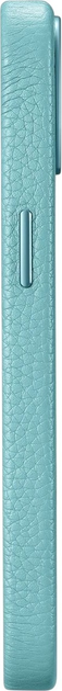 Панель iCarer Litchi Premium Leather Magsafe Back Case для Apple iPhone 14 Plus Green (WMI14220711-GN) - зображення 13