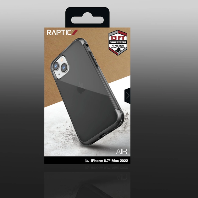 Etui Raptic X-Doria Air Case do Apple iPhone 14 Plus Gray (6950941495493) - obraz 3