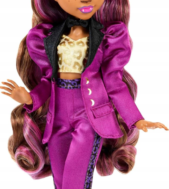 Lalka Monster High Monster Ball Clawdeen Wolf HNF69 (0194735139408) - obraz 6