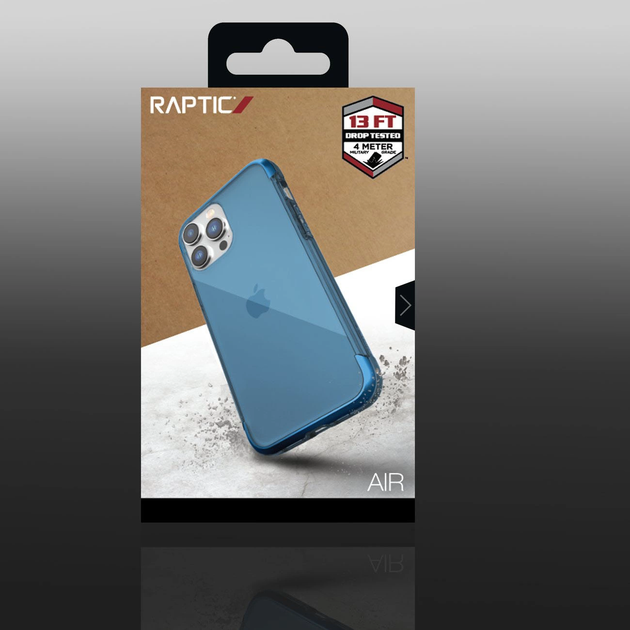 Панель Raptic X-Doria Air Case для Apple iPhone 14 Pro Max Blue (6950941495530) - зображення 6