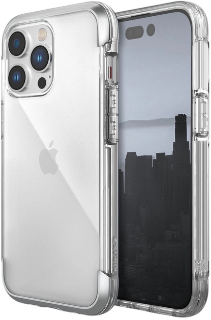 Etui Raptic X-Doria Air Case do Apple iPhone 14 Pro Silver (6950941495455) - obraz 1
