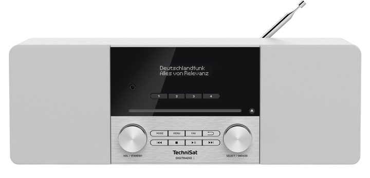 Радіо TechniSat DIGITRADIO 3 DAB+ White (0001/3913) - зображення 1