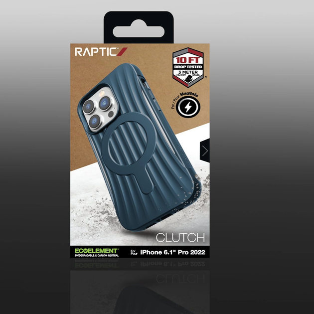 Панель Raptic X-Doria Clutch Built Case для Apple iPhone 14 Pro Blue (6950941493253) - зображення 8