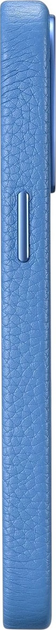 Etui iCarer Litchi Premium Leather Magsafe Back Case do Apple iPhone 14 Pro Max Light Blue (WMI14220712-LB) - obraz 13