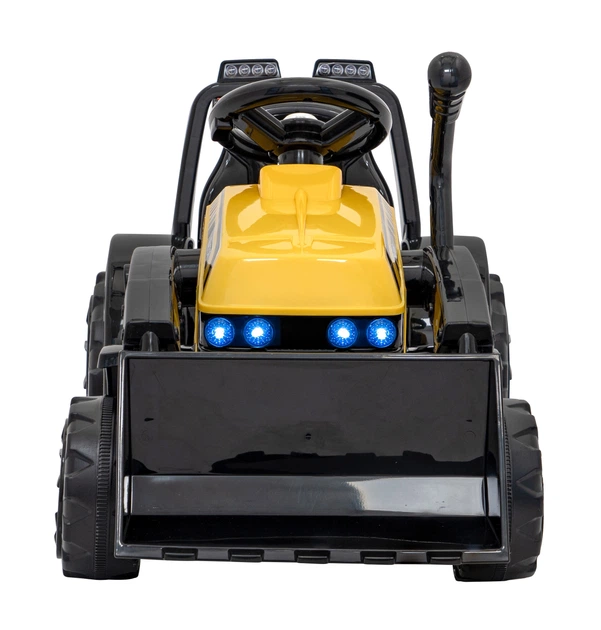 Traktor Spychacz G320 dla najmłodszych dzieci Żółty (5903864956375) - obraz 2