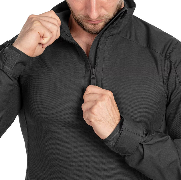 Рубашка UBACS Helikon-Tex MCDU Combat Shirt Black M - изображение 14