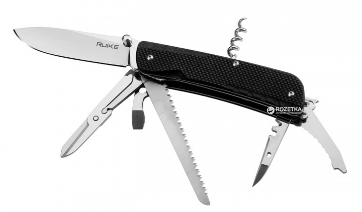 Карманный нож Ruike Trekker LD42-B Черный - изображение 1
