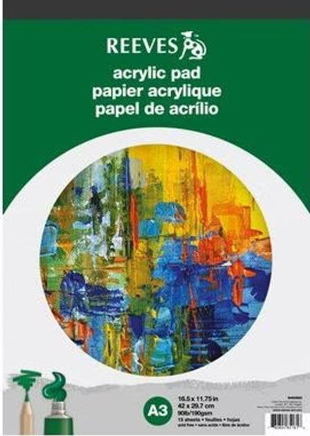 Blok akrylowy Reeves A3 15 arkuszy (780804861495) - obraz 1