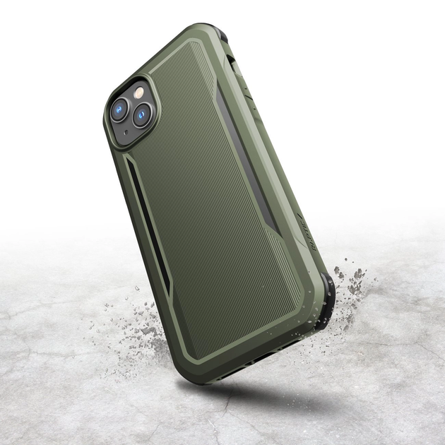 Etui Raptic X-Doria Fort Case do Apple iPhone 14 Plus Green (6950941493628) - obraz 7