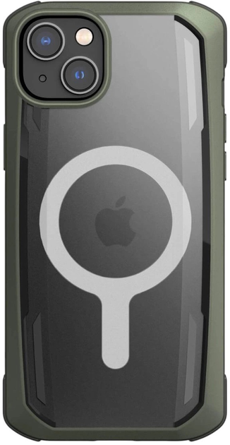 Etui Raptic X-Doria Secure Case do Apple iPhone 14 Plus Green (6950941493529) - obraz 1