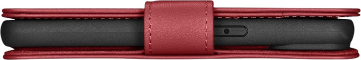 Etui z klapką iCarer Real Cowhide Premium Leather 2in1 Wallet Case z RFID do Apple iPhone 14 Plus Red (WMI14220727-RD) - obraz 5