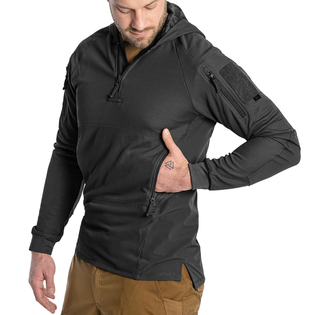 Кофта Helikon Range Hoodie TopCool, Black, 2XL - Фото 2 Кофта Helikon Range Hoodie TopCool, Black, 2XL - зображення 2