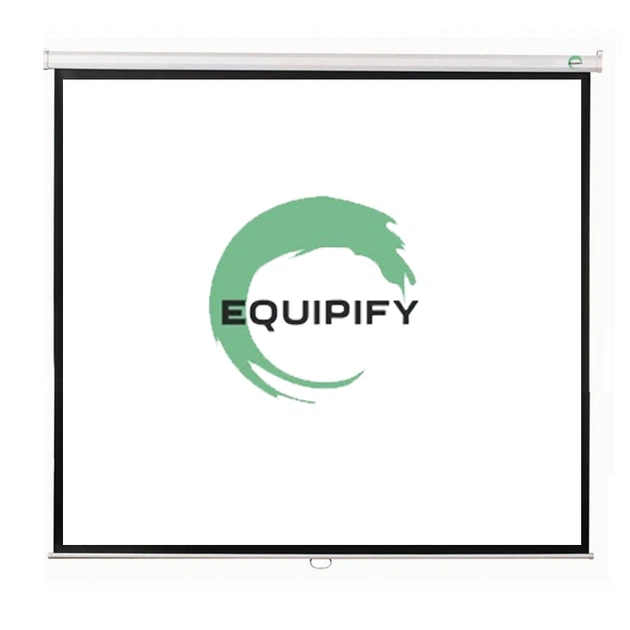 Проекционный экран EQUIPIFY SGM-1103 настенный потолочный 100" 180x180см 1:1 - изображение 3