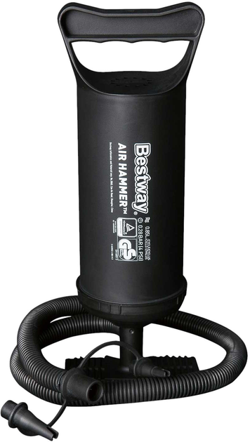Materac dmuchany Bestway z pompką tłokową 188 x 99 x 22 cm 67001 (5903890606879) - obraz 5