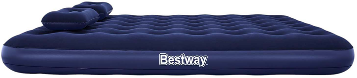 Materac dmuchany Bestway z pompką tłokową 203 x 152 x 22 cm 67374 (6942138916393) - obraz 4