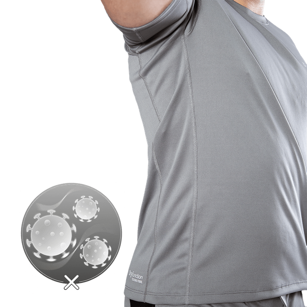 Футболка FitPro Сіра (9195), 2XL - изображение 8