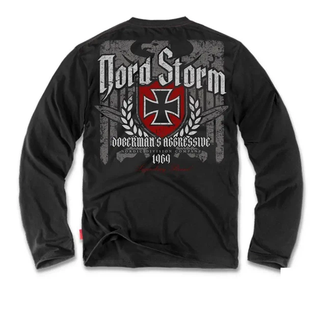 Лонгслив мужской Dobermans Aggressive Nord Storm v1 LS53BK L Черный - изображение 2